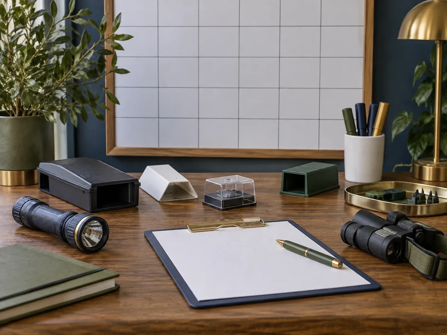 Outils de monitoring et calendrier visuel sans texte ni marque